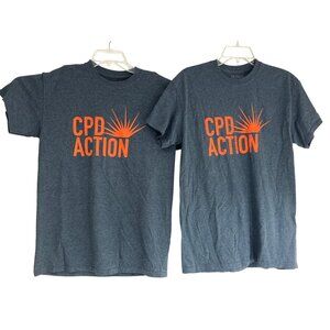 Gildan Medium Gray Cotton Blend Action T-Shirt Dry Blend 30c